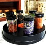 جاادویه ای گردان فلزی 6 پارچه آغاج کد AG - تصویر 2